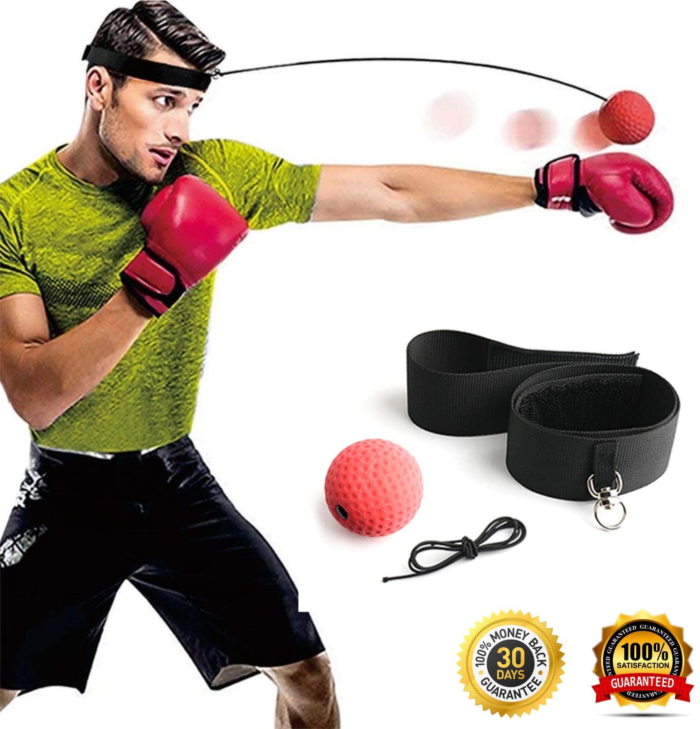 3 Levels Boxing Reflex Balls – Space Saving For Home